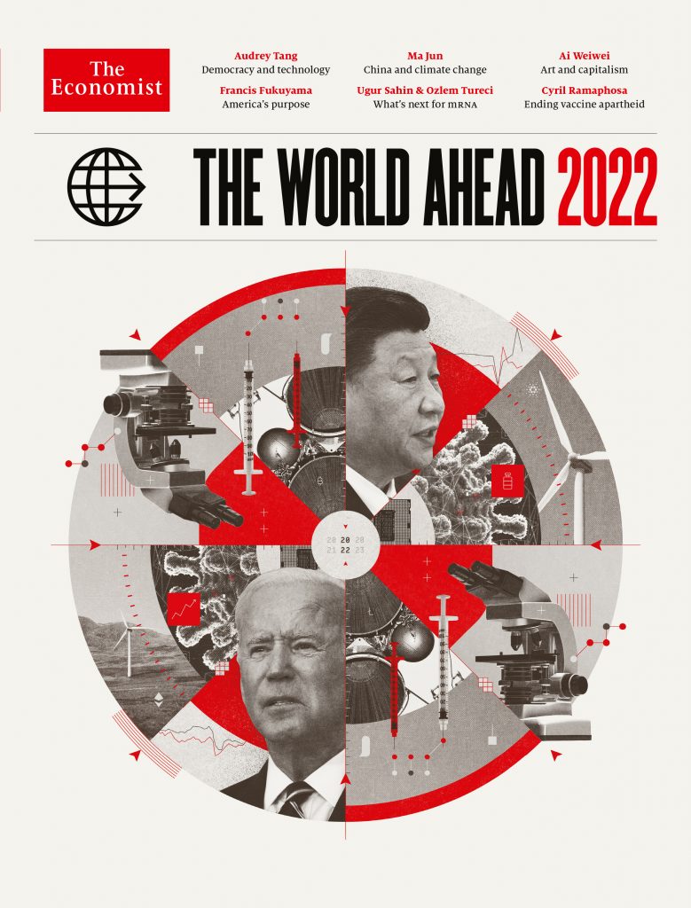 2022年エコノミスト表紙から未来の出来事を暴露します